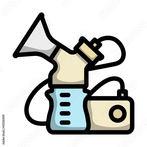 Electric Breast Pump Icon