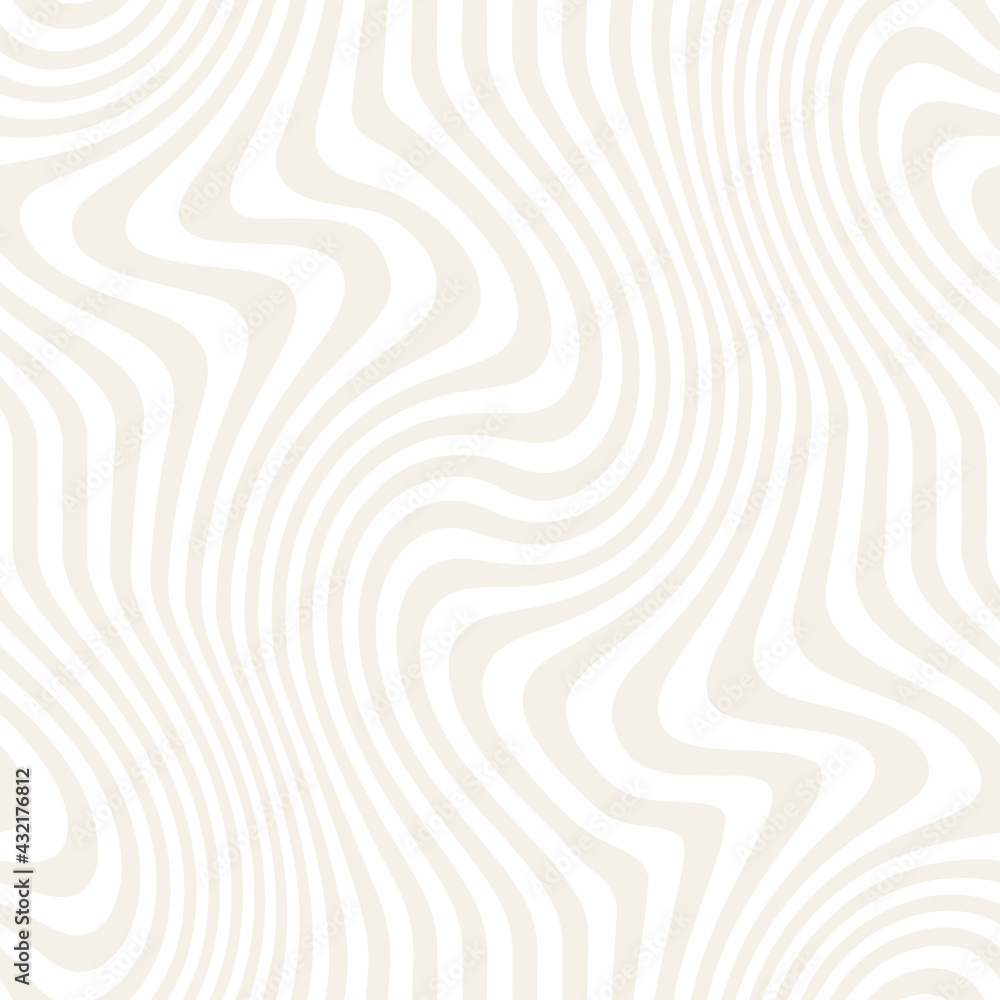 Vector seamless pattern. Abstract striped texture with layered effect. Creative background with beige stripes. Decorative design with wavy stains. Can be used as swatch for illustrator. Vector seamless pattern. Abstract striped texture with layered effect. Creative background with beige stripes. Decorative design with wavy stains. Can be used as swatch for illustrator.