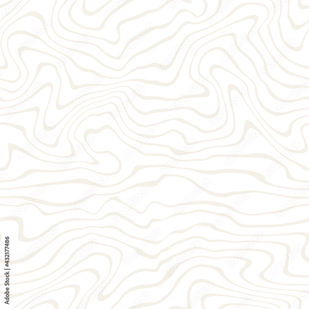 Vector seamless pattern. Abstract striped texture with layered effect. Creative background with beige stripes. Decorative design with wavy stains. Can be used as swatch for illustrator. Vector seamless pattern. Abstract striped texture with layered effect. Creative background with beige stripes. Decorative design with wavy stains. Can be used as swatch for illustrator.