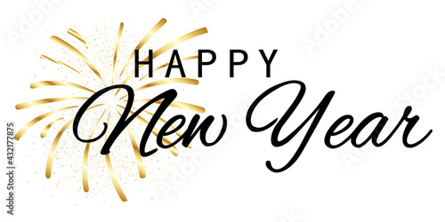 Happy New Year 2022 Vector