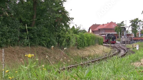 Departure of a Steam Train