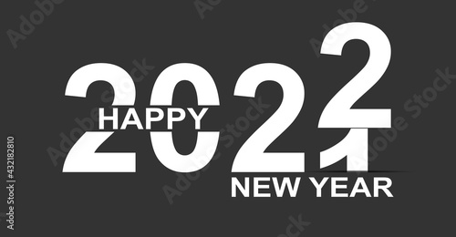2022 Vector Background Happy New Year
