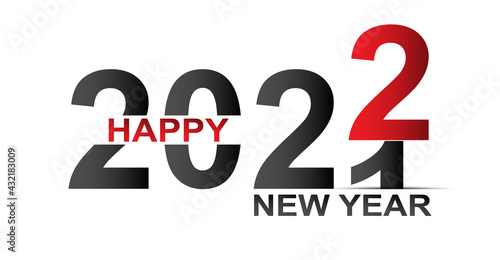 2022 Vector Background Happy New Year