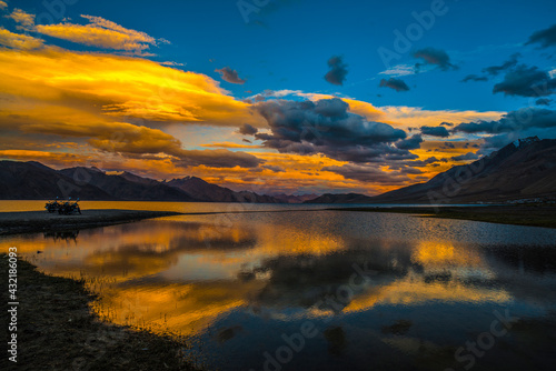 Panong Lake  Ladakh