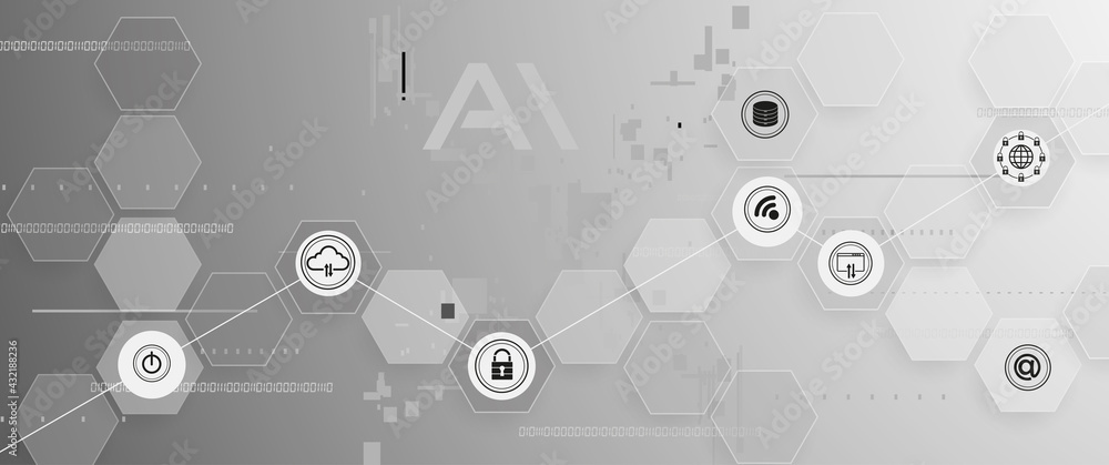 Abstract hexagon background. Technology poligonal design. Digital futuristic minimalism Abstract hexagon background. Technology poligonal design. Digital futuristic minimalism