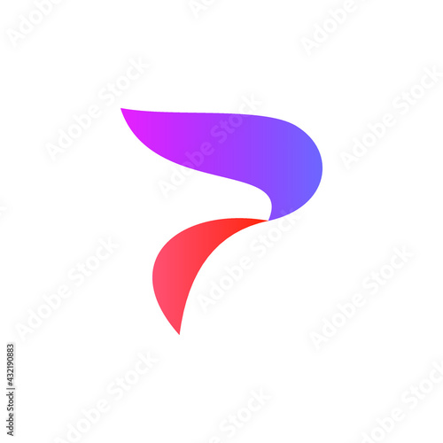 p eagle hawk brand sport phoenix logo vector