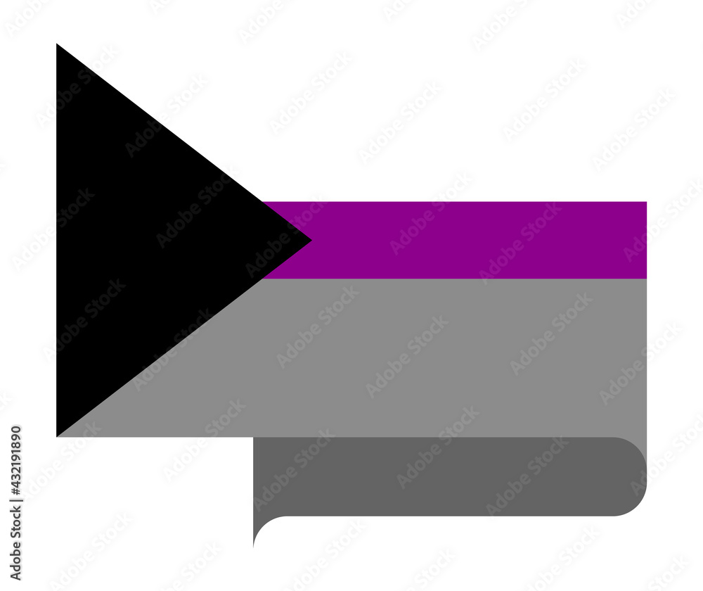Demisexual pride flag Demisexual pride flag
