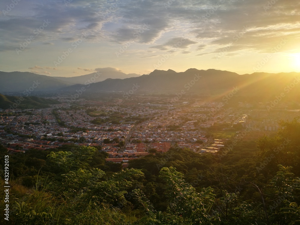 The San Diego Valley. Urbanism and nature. Mountain “Kairoi” La Esmeralda - San Diego - Carabobo State - Venezuela