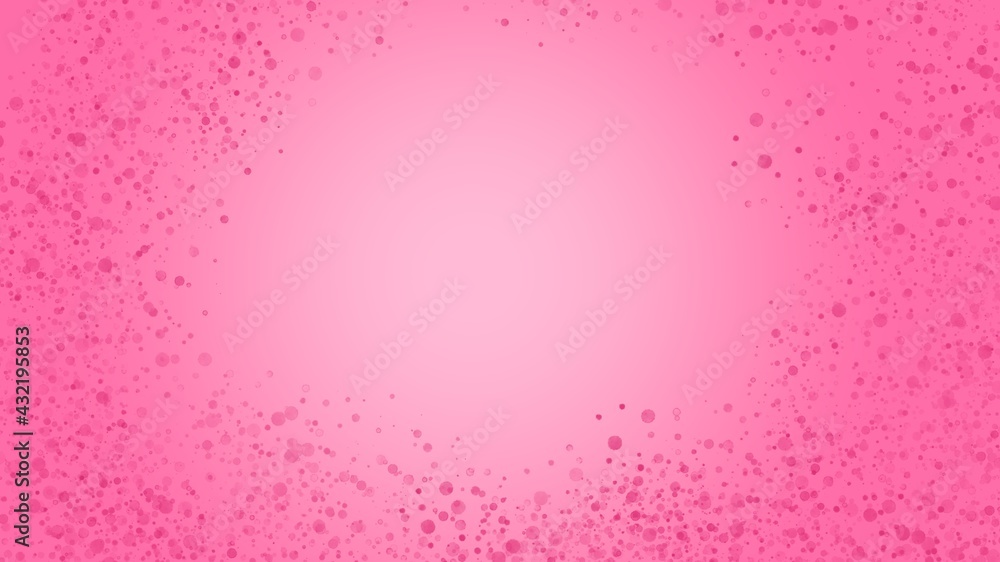 Pink abstract background with gradient color and red patches on the sides