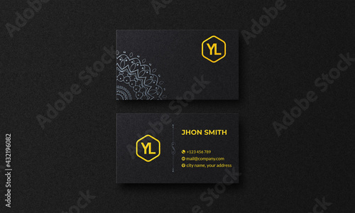 Luxury business card design template 
