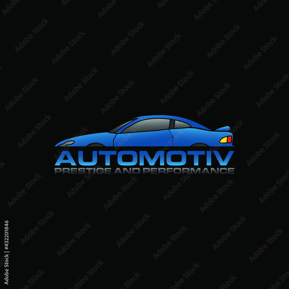 Automotiv car logo vector design