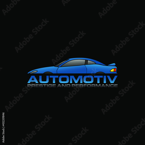 Automotiv car logo vector design