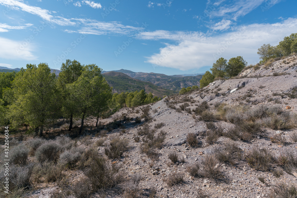 mountainous landscape in southern Spain