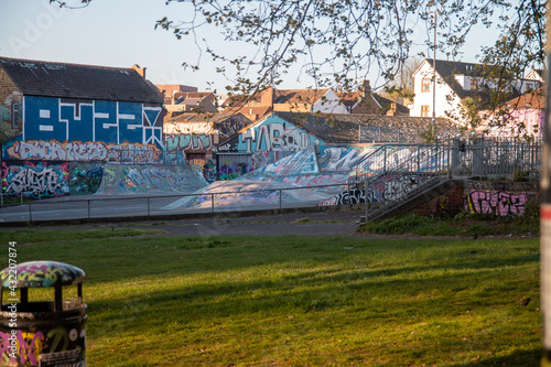 Skate park in Bristol, UK © Zygimantas