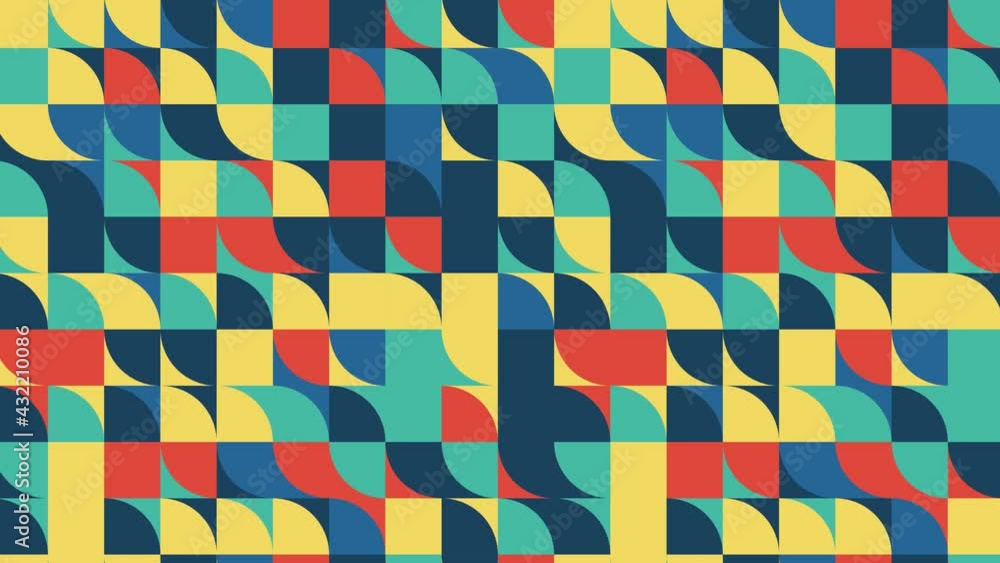 color pixel wave Minimal Motion art seamless pattern 4k motion design animation Abstract 3d render background Loopable sequence. color pixel wave Minimal Motion art seamless pattern 4k motion design animation Abstract 3d render background Loopable sequence.