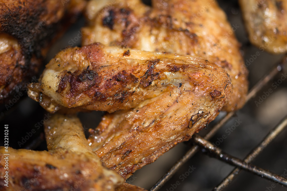 Fried,Roast chicken wings