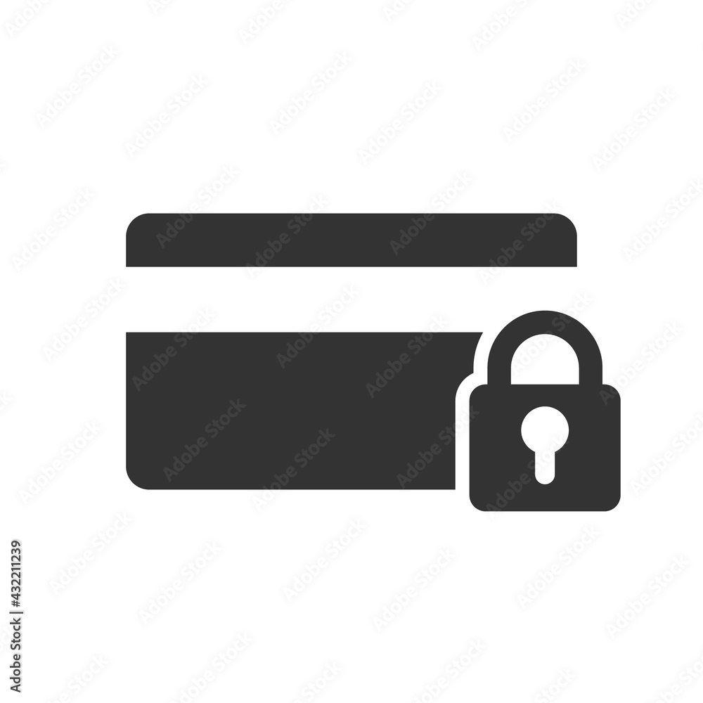 Secure credit card icon Secure credit card icon