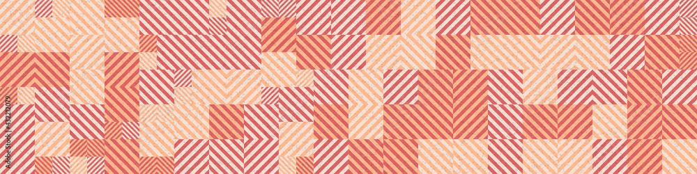 Obraz premium Abstract Geometric Pattern generative computational art illustration