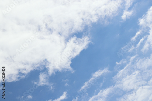 Fototapeta Naklejka Na Ścianę i Meble -  dramatic cloudy blue sky heaven air