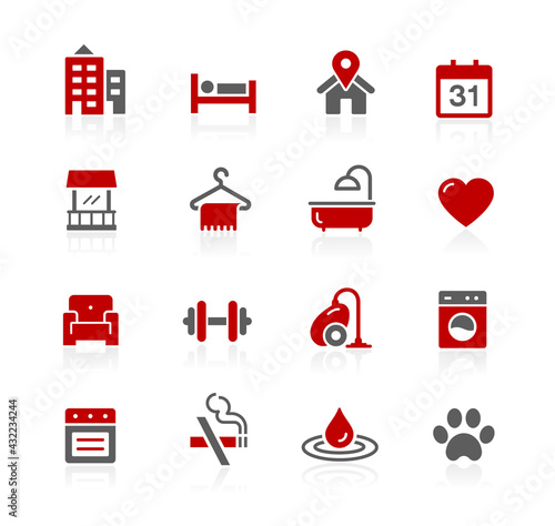 Hotel and Rentals Icons 2 of 2 - Redico Series