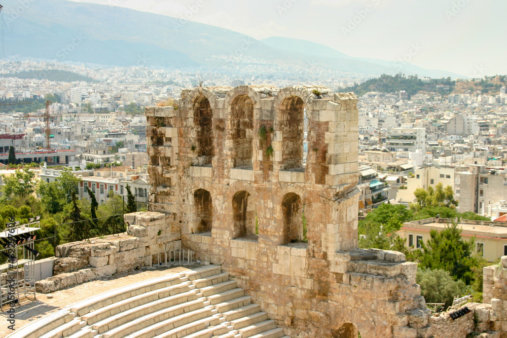  The Amphitheater in Athens, Greece