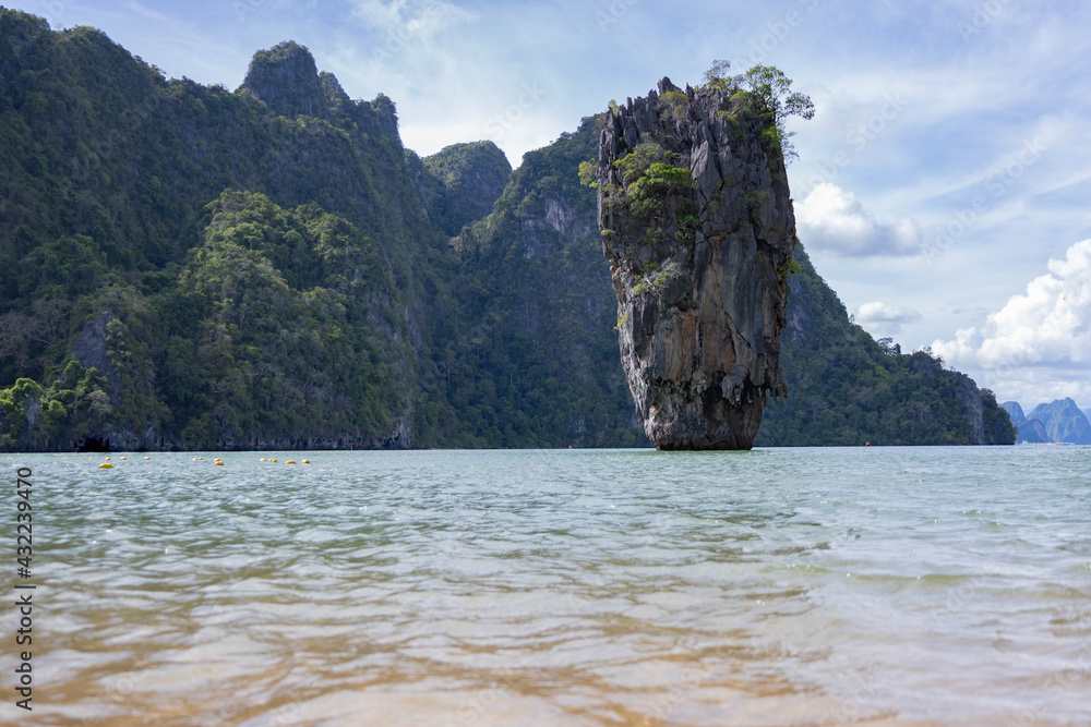 Koh Ta Pu (Ta Pu Island or known as James Bond Island) Phang Nga Bay Thailand