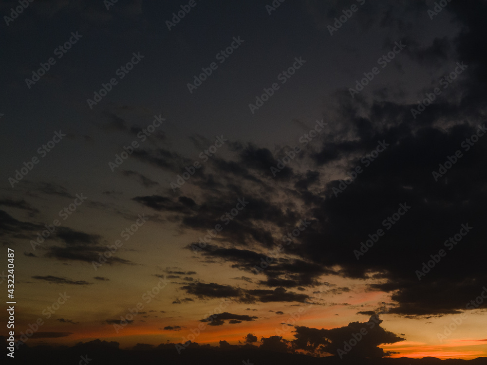Cielo durante el atardecer Cielo durante el atardecer