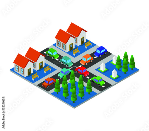Isometric city