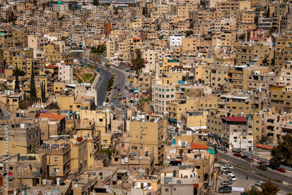 View from Amman Citadel, Jordan