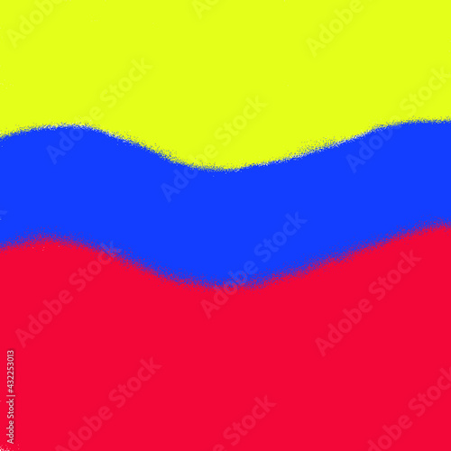 bandera de Colombia al rev  s mostrando el descontento que esta pasando mi pais