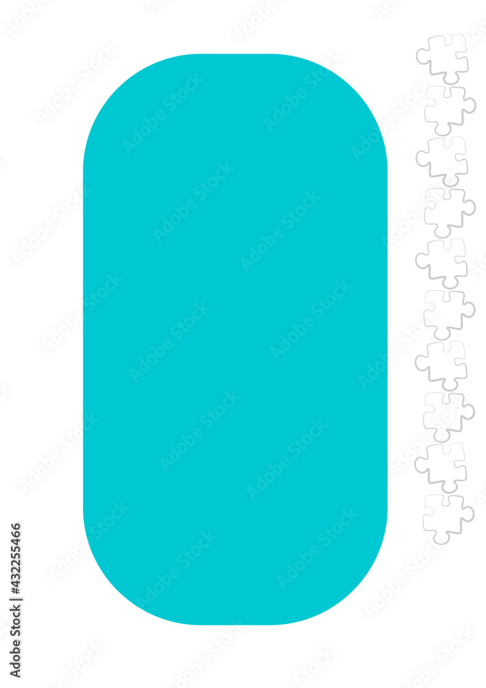 Vertical illustration format A4 - the design of the screen of the phone or tablet for inscriptions and photos Vertical illustration format A4 - the design of the screen of the phone or tablet for inscriptions and photos