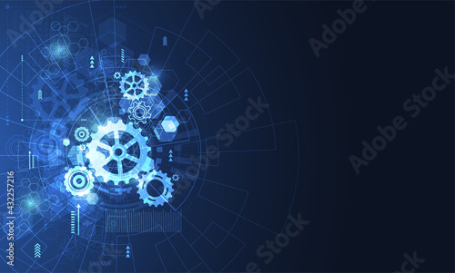 Abstract technology concept. vector illustration background