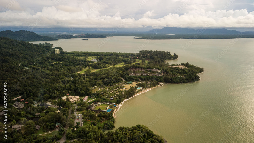 View of Damai Beach Resort in Kuching Sarawak Malaysia 2