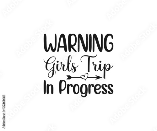 Warning girls trip in progress, Girls Trip, Girls Weekend, Girls Getaway, Travel Shirt,  Family Vacation
