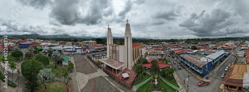 Aerial View of Perez Zeledon, San Isidro del General, Costa Rica photo