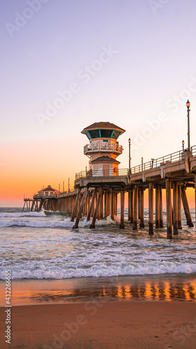 Sunset at the pier
