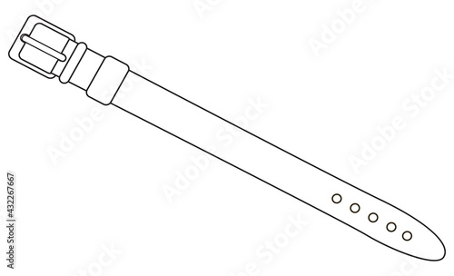 belt line vector illustration