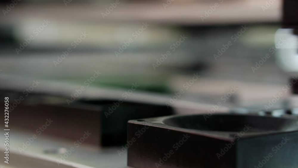 Manufacturing of electronic components in production. Manufacturing of electronic components in production.