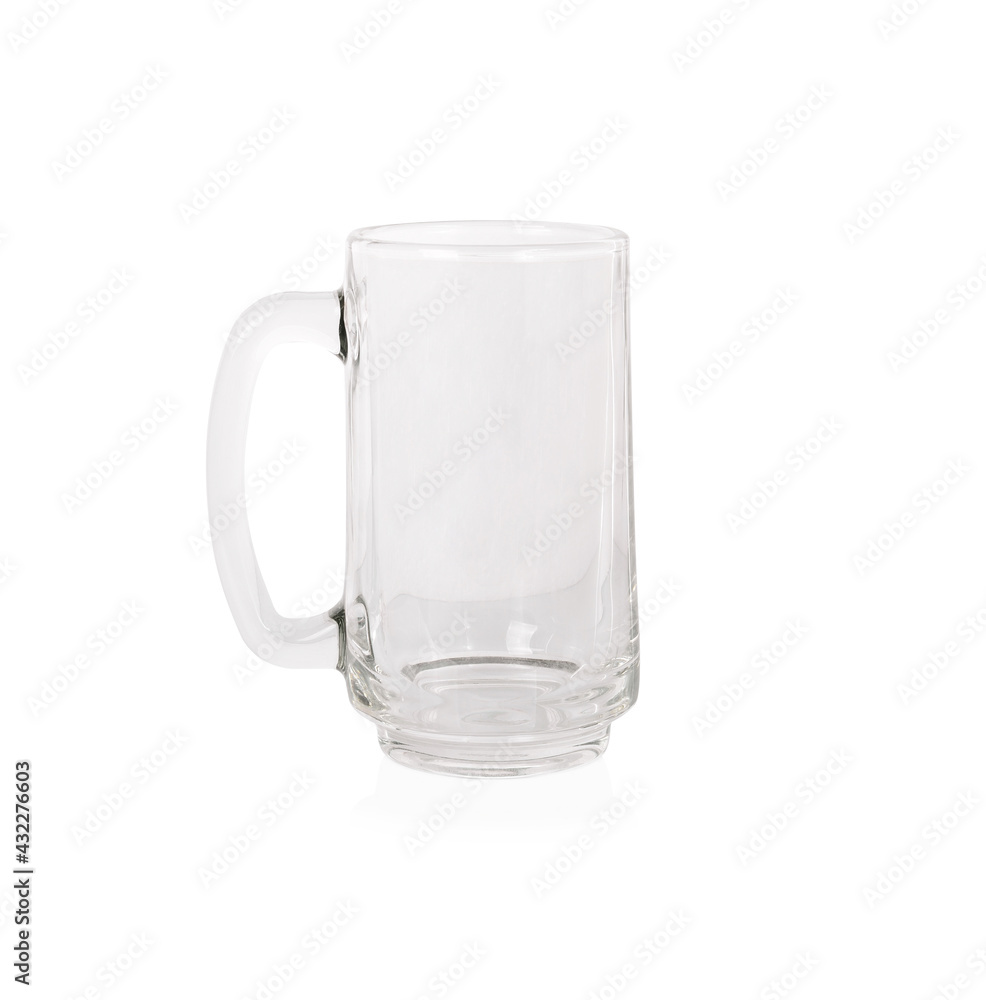 Empty beer mug isolated on white background Empty beer mug isolated on white background