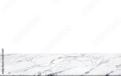 Abstract Natural texture marble floor on white background   Top view of marble table for graphic stand product  interior design or montage display your product.