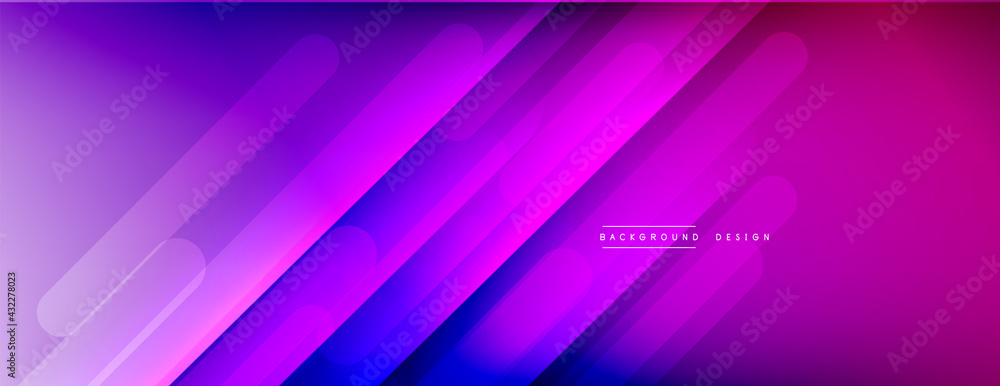 Dynamic lines abstract background. 3D shadow effects and fluid gradients. Modern overlapping forms Dynamic lines abstract background. 3D shadow effects and fluid gradients. Modern overlapping forms