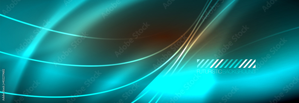 Neon dynamic beams vector abstract wallpaper background. Wallpaper background, design templates for business or technology presentations, internet posters or web brochure covers Neon dynamic beams vector abstract wallpaper background. Wallpaper background, design templates for business or technology presentations, internet posters or web brochure covers