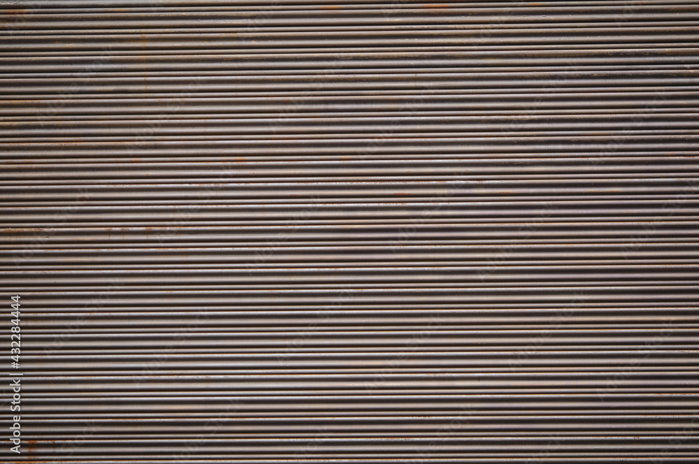 Obraz premium 錆びたシャッター扉