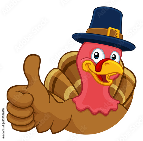 Turkey Pilgrim Hat Thanksgi...