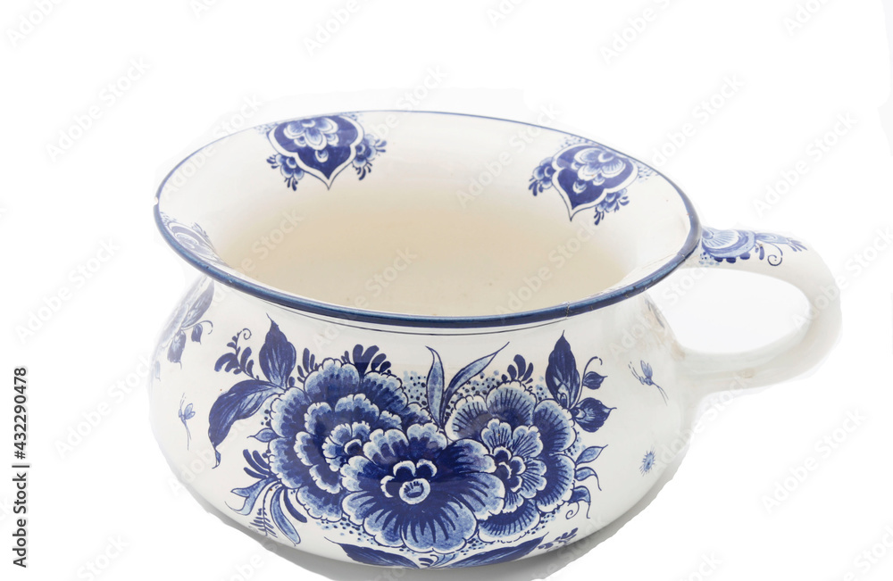 Φωτογραφία Antique Dutch China chamberpot