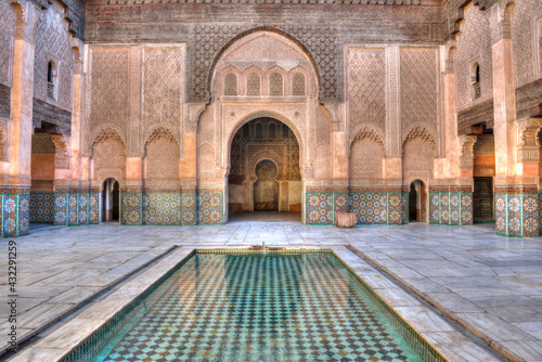 Ben Youssef Madrasa, Marrakesh, Morocco, Africa