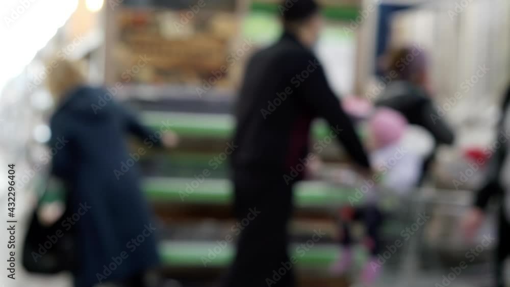 Blurred background with unrecognizable people. Blurred background with unrecognizable people.