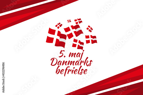 Cuadro en lienzo Translation: May 5, The liberation of Denmark