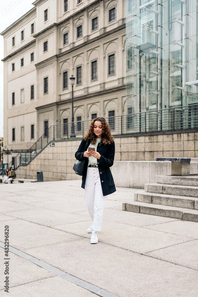 Stylish Young Woman In The City