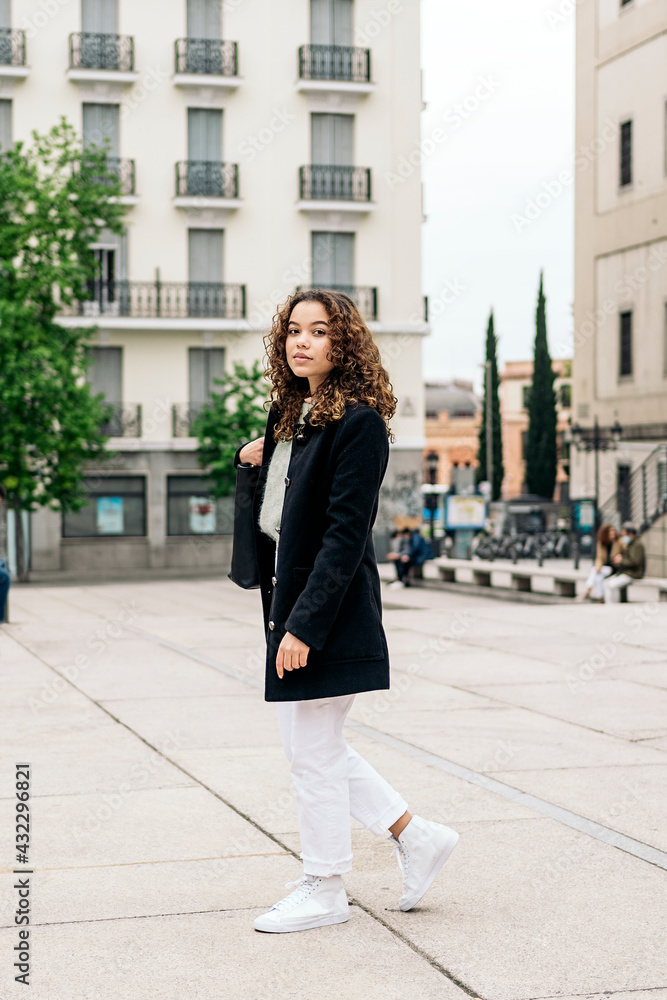 Stylish Young Woman In The City Stylish Young Woman In The City